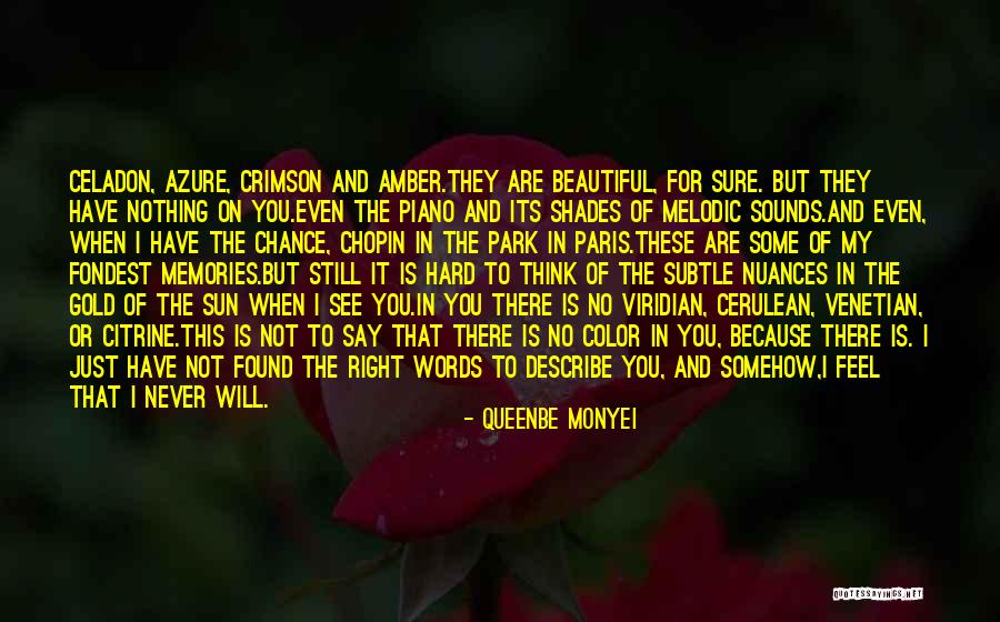 The Color Crimson Quotes By Queenbe Monyei