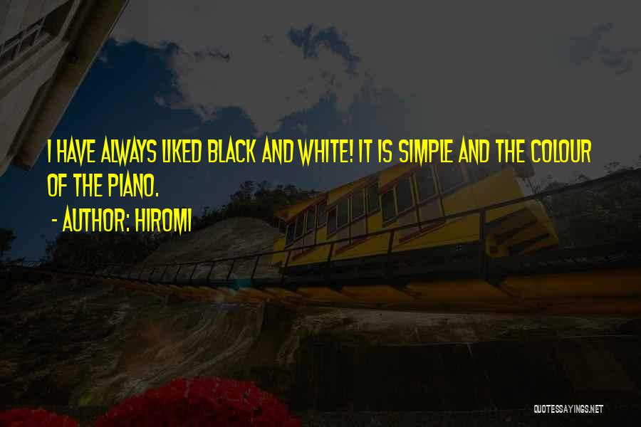 The Colour Black Quotes By Hiromi