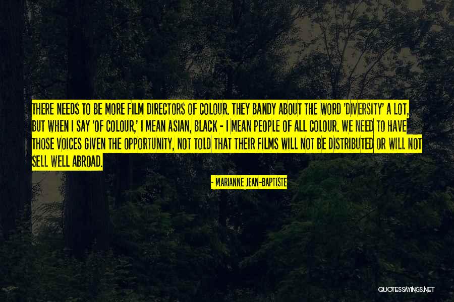 The Colour Black Quotes By Marianne Jean-Baptiste The Colour Black Quotes By Marianne Jean-Baptiste