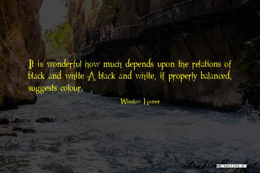 The Colour Black Quotes By Winslow Homer The Colour Black Quotes By Winslow Homer