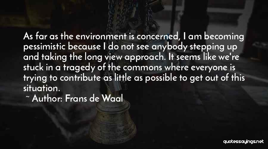 The Commons Quotes By Frans De Waal