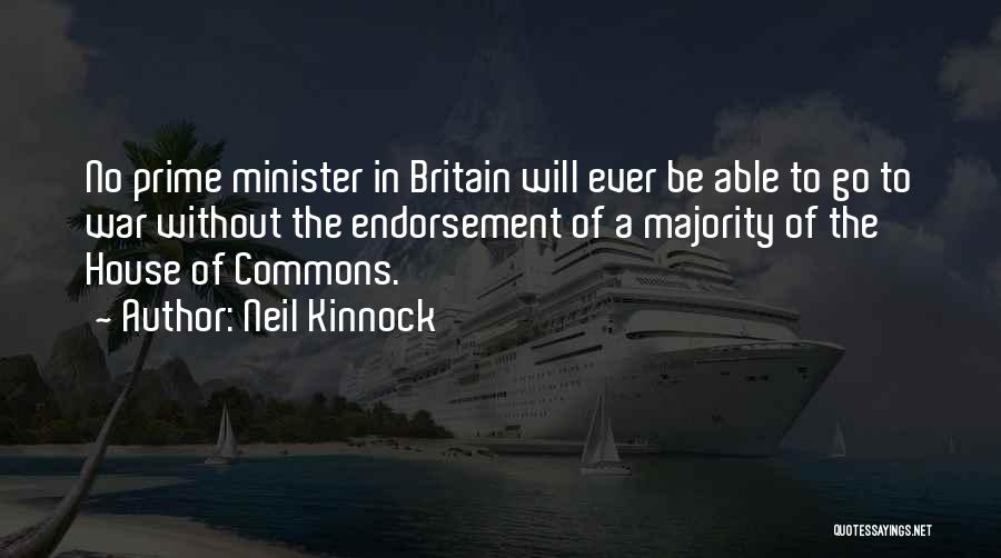 The Commons Quotes By Neil Kinnock