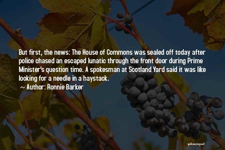 The Commons Quotes By Ronnie Barker