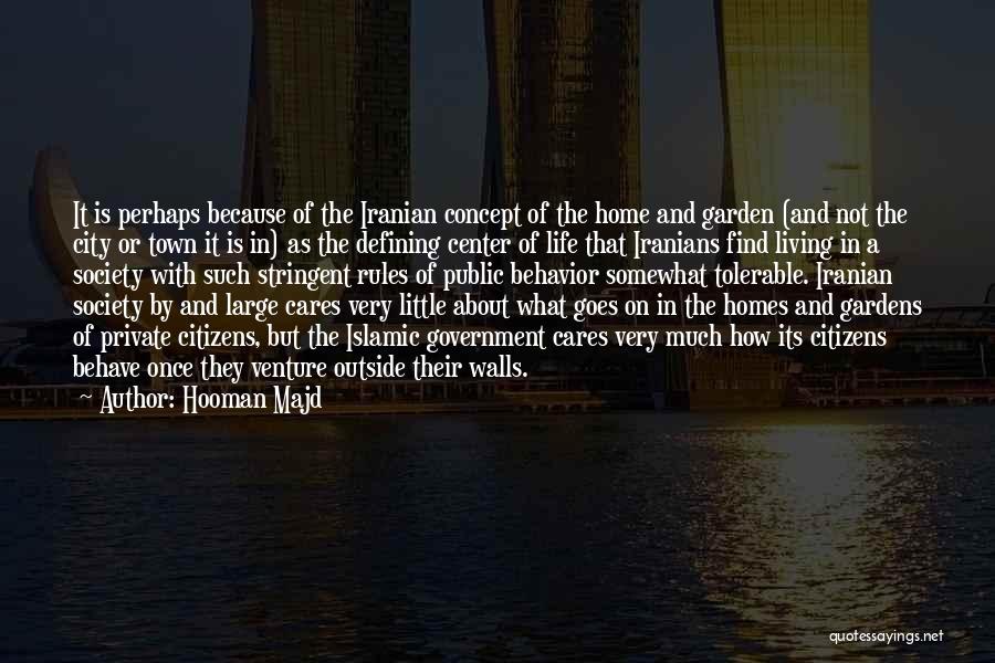 The Concept Of Home Quotes By Hooman Majd