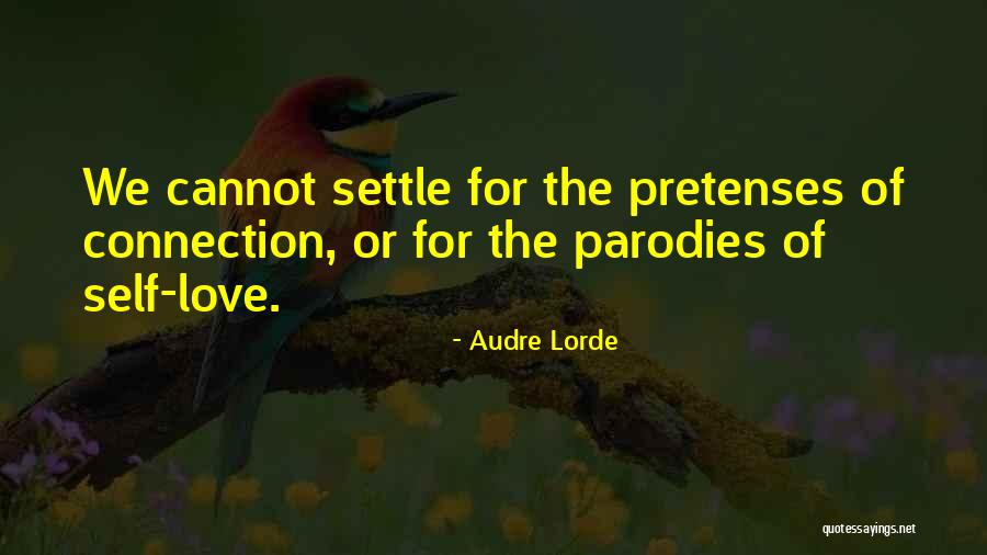 The Connection Of Love Quotes By Audre Lorde