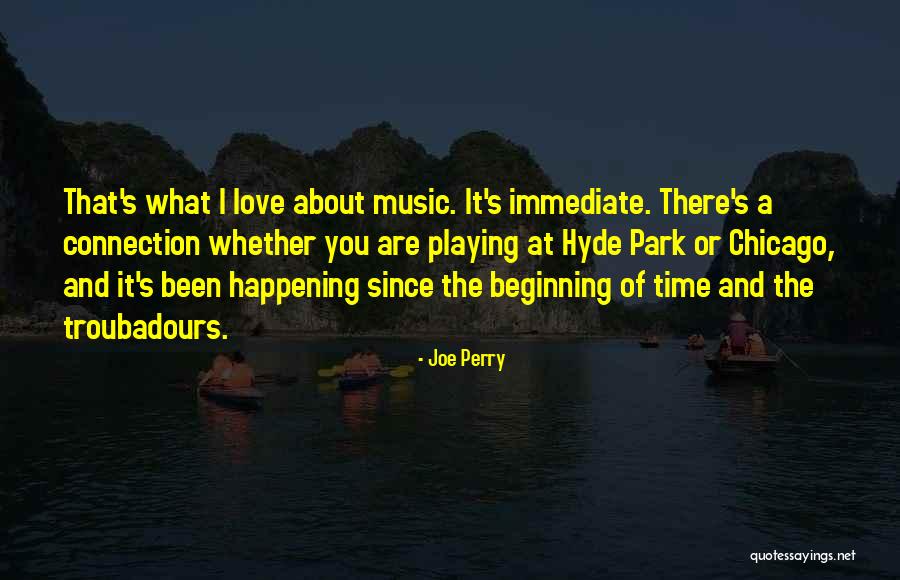 The Connection Of Love Quotes By Joe Perry