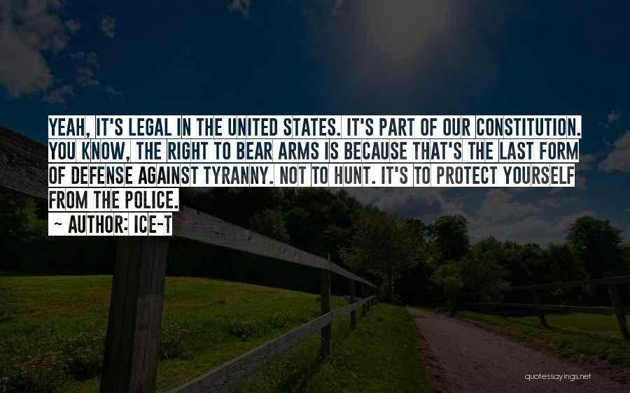 The Constitution Of The United States Quotes By Ice-T