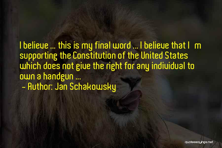 The Constitution Of The United States Quotes By Jan Schakowsky