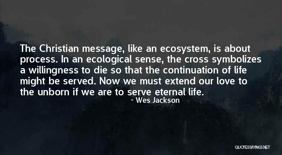The Continuation Of Life Quotes By Wes Jackson The Continuation Of Life Quotes By Wes Jackson