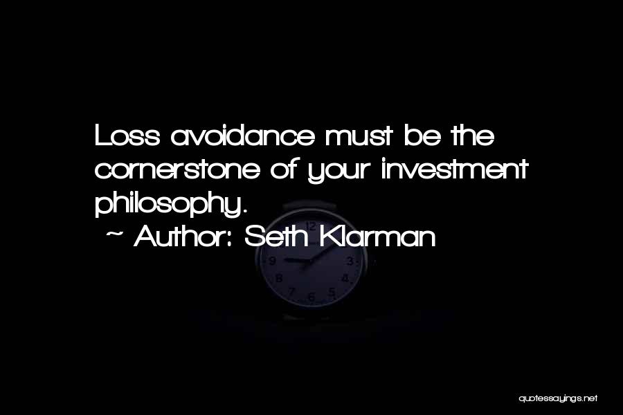 The Cornerstone Quotes By Seth Klarman