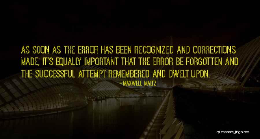 The Corrections Quotes By Maxwell Maltz The Corrections Quotes By Maxwell Maltz