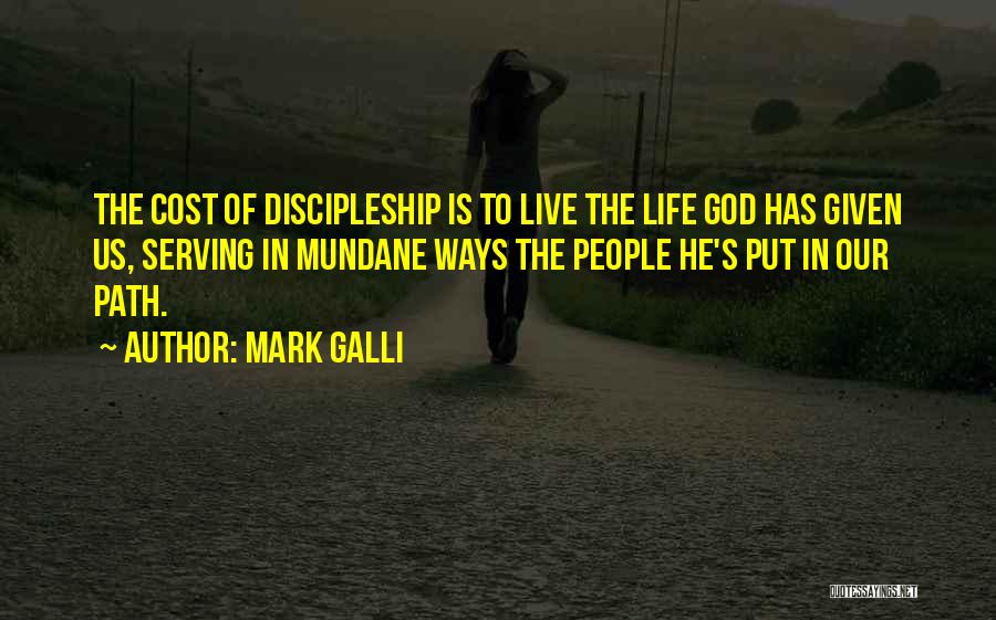 The Cost Of Discipleship Quotes By Mark Galli