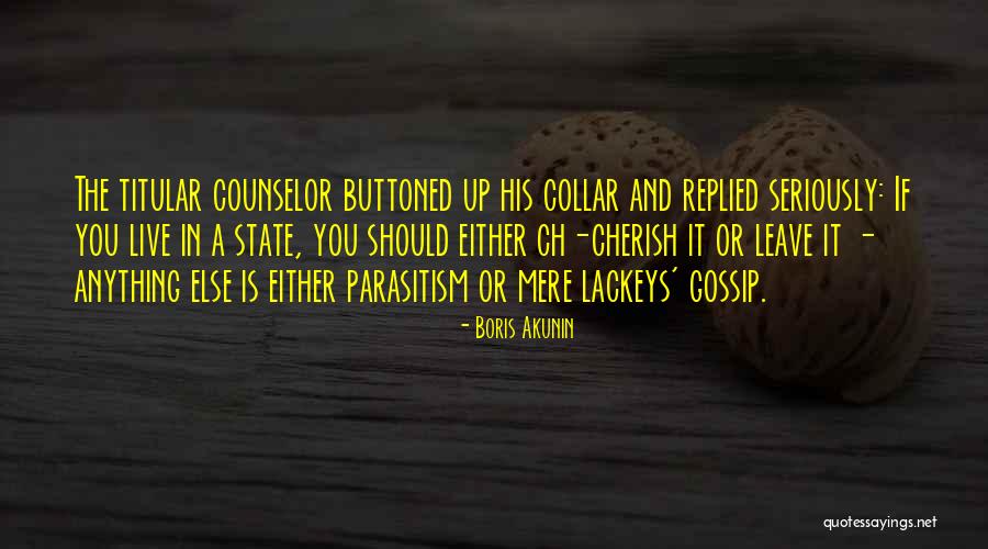 The Counselor Quotes By Boris Akunin