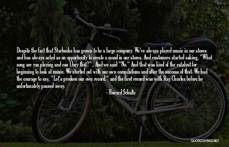The Courage To Create Quotes By Howard Schultz The Courage To Create Quotes By Howard Schultz