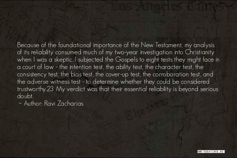 The Court Of Law Quotes By Ravi Zacharias