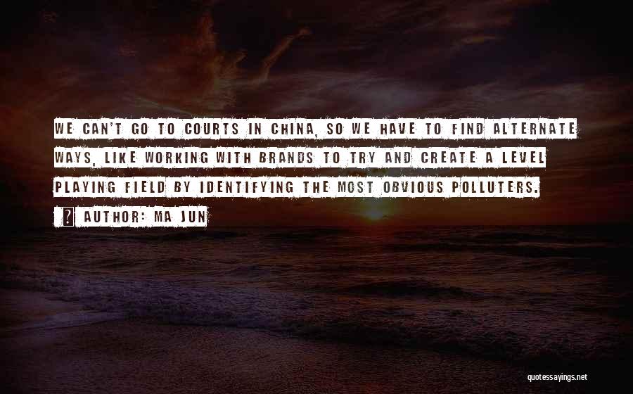 The Courts Quotes By Ma Jun