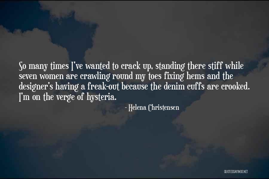 The Crack Up Quotes By Helena Christensen The Crack Up Quotes By Helena Christensen