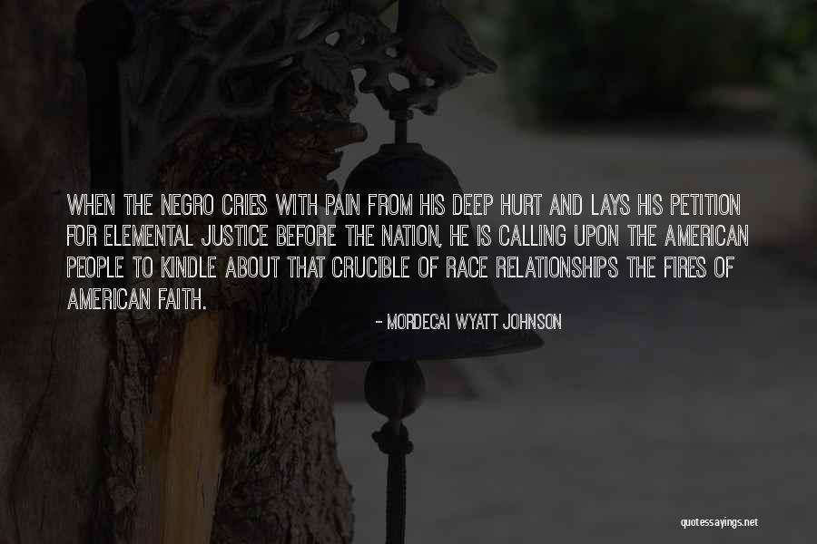 The Crucible Justice Quotes By Mordecai Wyatt Johnson The Crucible Justice Quotes By Mordecai Wyatt Johnson