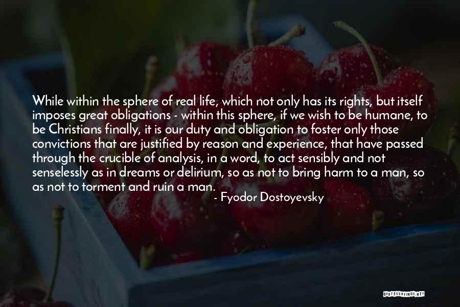 The Crucible Quotes By Fyodor Dostoyevsky