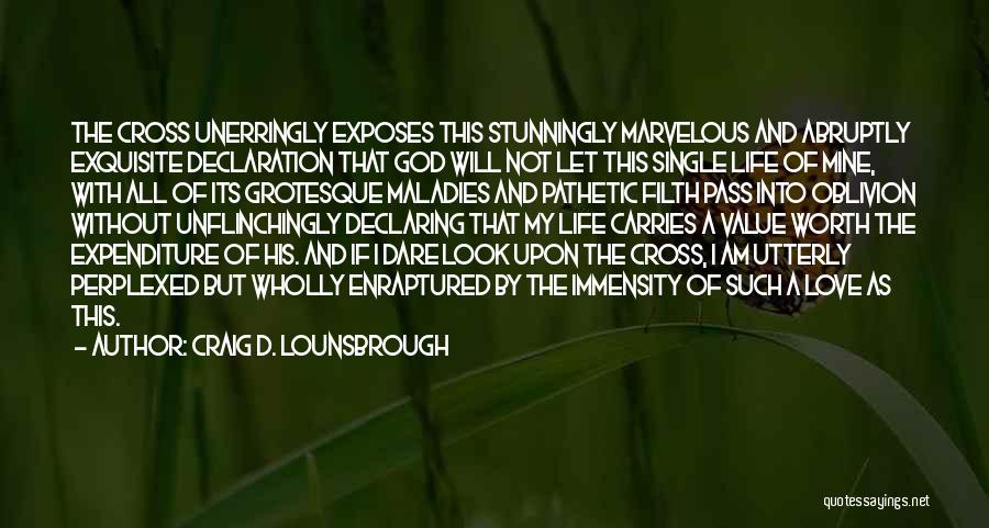 The Crucifixion Of Jesus Christ Quotes By Craig D. Lounsbrough