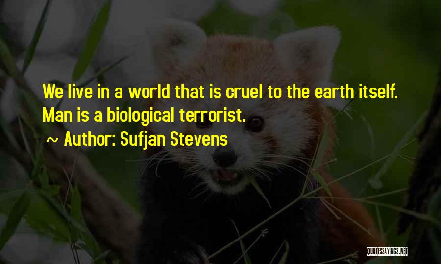 The Cruel World We Live In Quotes By Sufjan Stevens