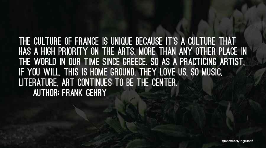 The Culture High Quotes By Frank Gehry