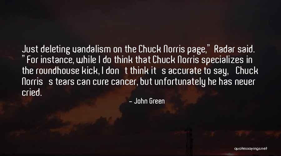 The Cure For Cancer Quotes By John Green The Cure For Cancer Quotes By John Green