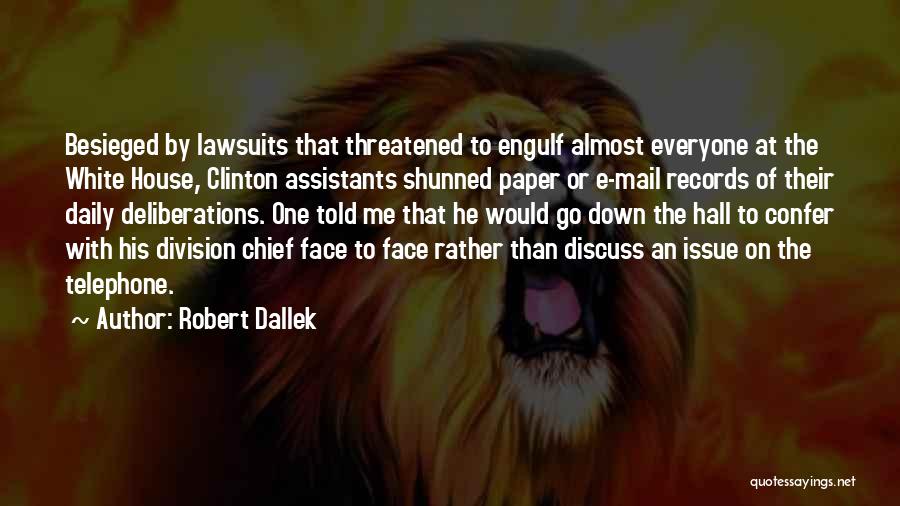 The Daily Mail Quotes By Robert Dallek