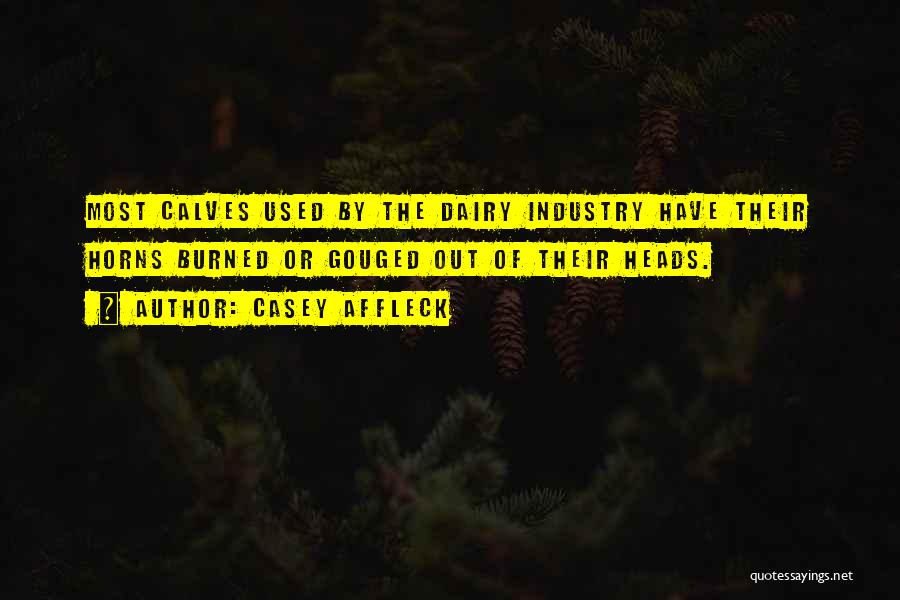The Dairy Industry Quotes By Casey Affleck
