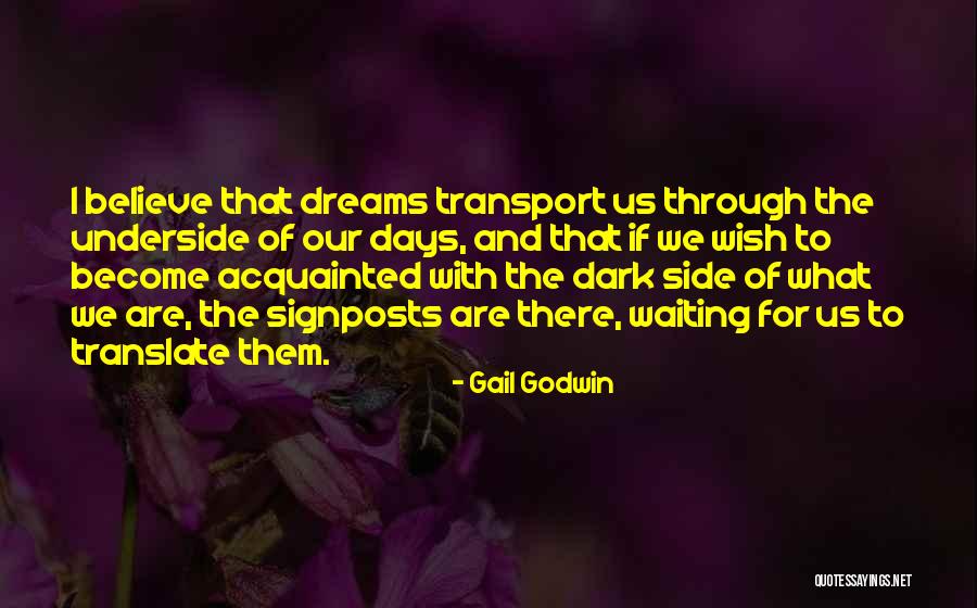 The Dark Days Quotes By Gail Godwin The Dark Days Quotes By Gail Godwin