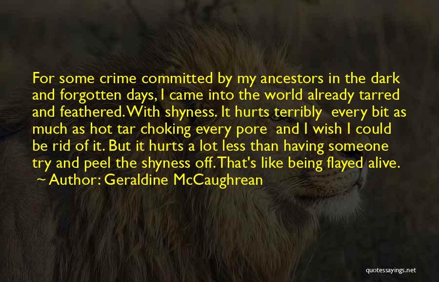 The Dark Days Quotes By Geraldine McCaughrean