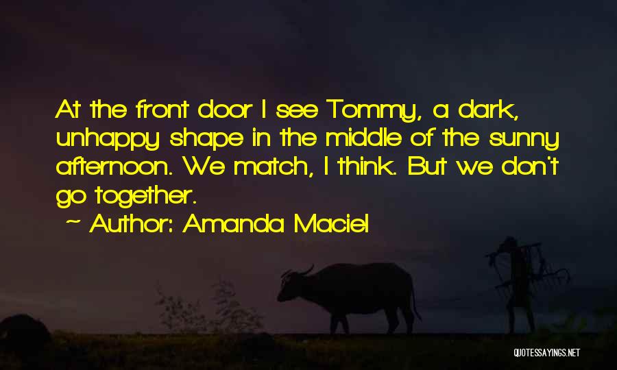 The Dark Quotes By Amanda Maciel