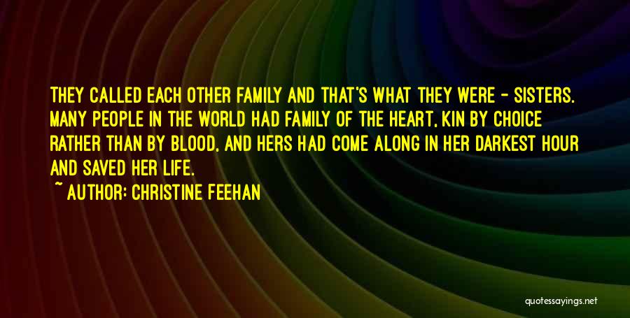 The Darkest Hour Quotes By Christine Feehan