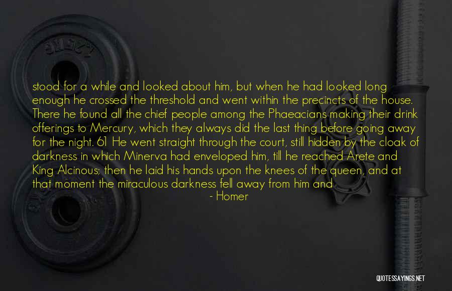 The Darkness Of Night Quotes By Homer The Darkness Of Night Quotes By Homer