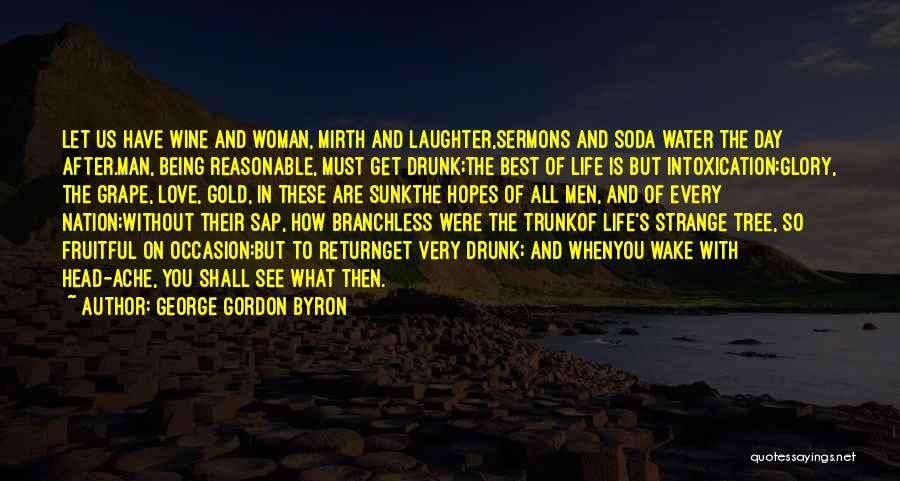 The Day After Drinking Quotes By George Gordon Byron