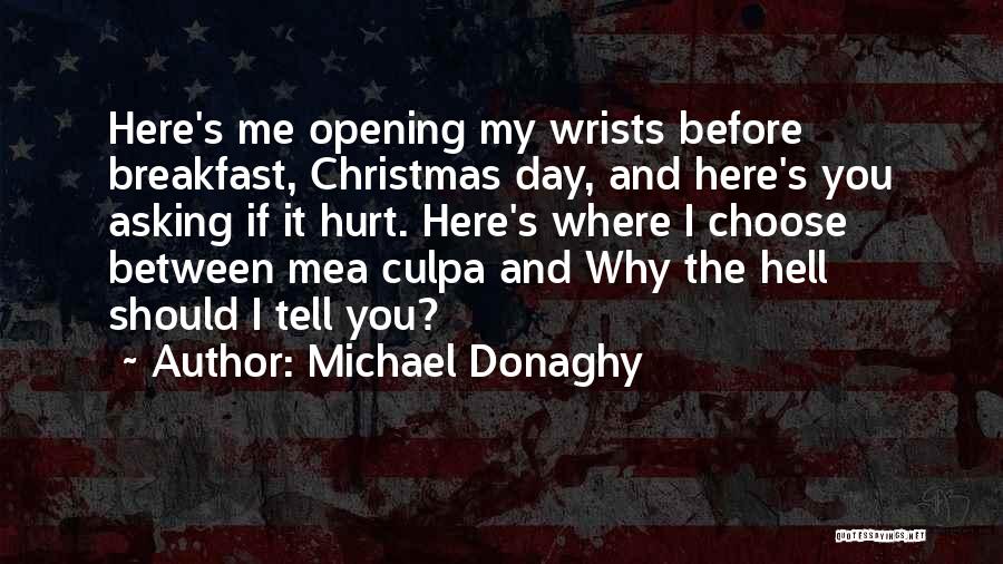 The Day Before Christmas Quotes By Michael Donaghy