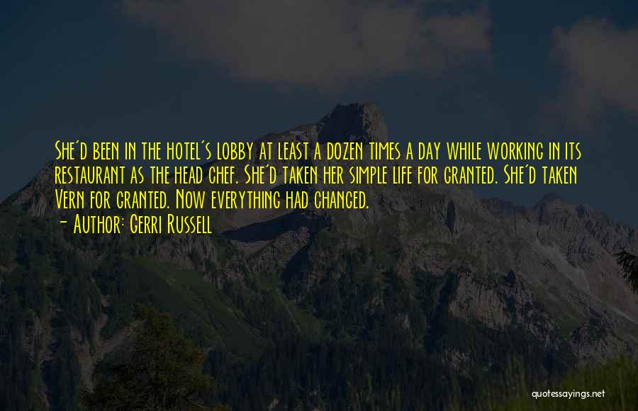 Quote For The Day Everything Changed - Wallpaper Image Photo