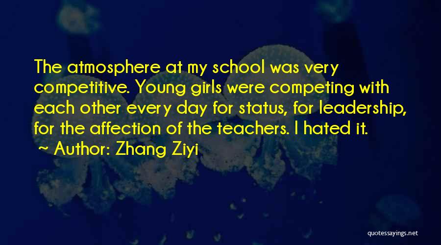 The Day For Teachers Quotes By Zhang Ziyi