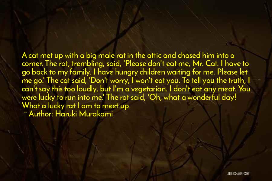 The Day I Met Quotes By Haruki Murakami