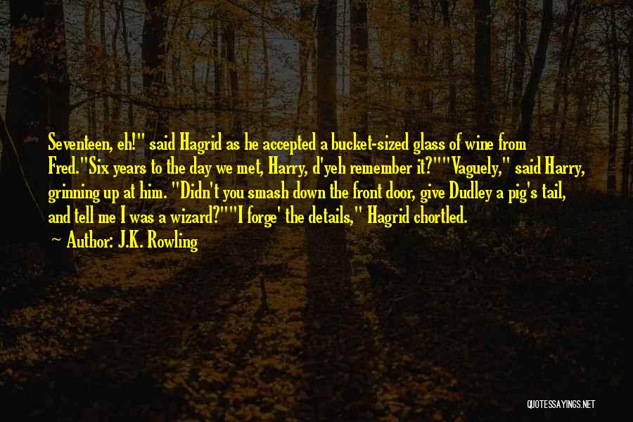 The Day I Met Quotes By J.K. Rowling