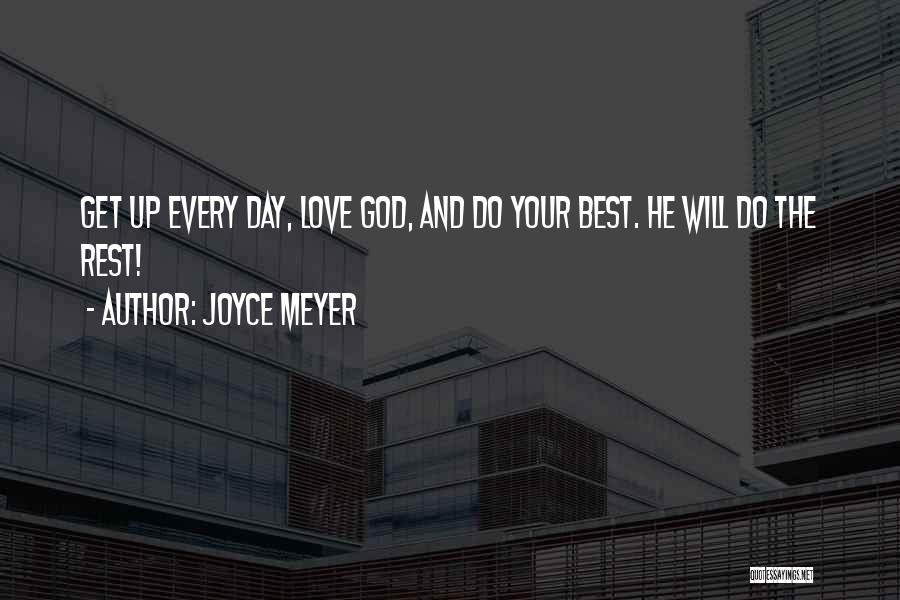 The Day Inspirational Quotes By Joyce Meyer