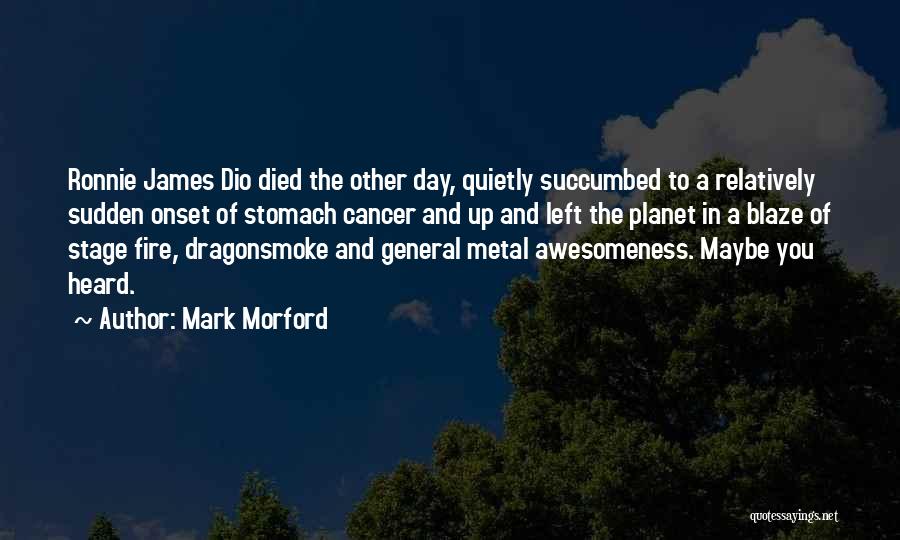 The Day The Music Died Quotes By Mark Morford