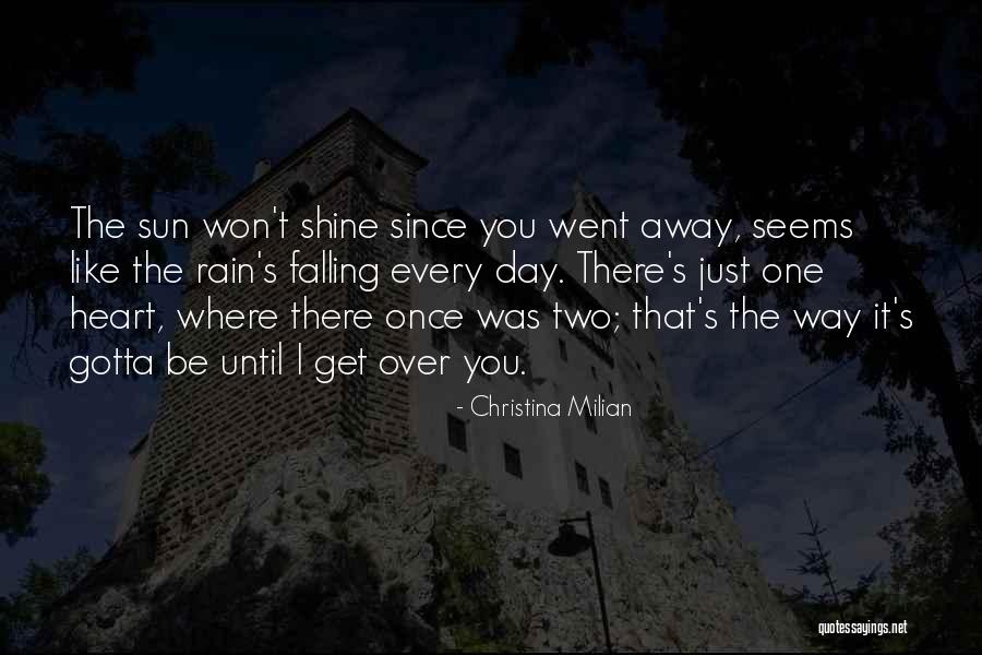 The Day You Went Away Quotes By Christina Milian