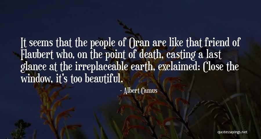 The Death Of A Friend Quotes By Albert Camus