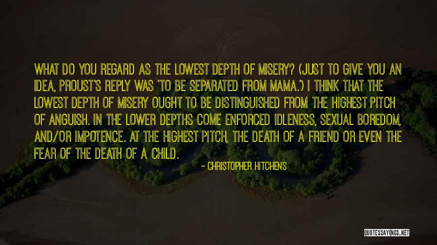 The Death Of A Friend Quotes By Christopher Hitchens