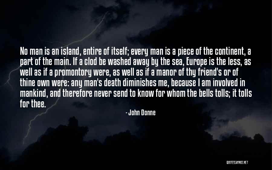 The Death Of A Friend Quotes By John Donne