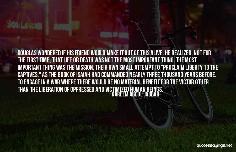 The Death Of A Friend Quotes By Kareem Abdul-Jabbar The Death Of A Friend Quotes By Kareem Abdul-Jabbar
