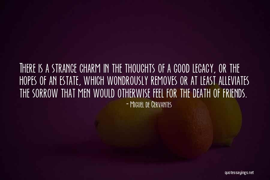 The Death Of A Friend Quotes By Miguel De Cervantes The Death Of A Friend Quotes By Miguel De Cervantes