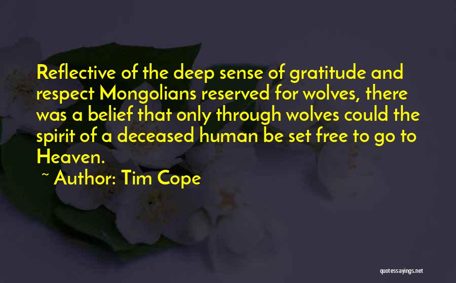 The Deceased Quotes By Tim Cope