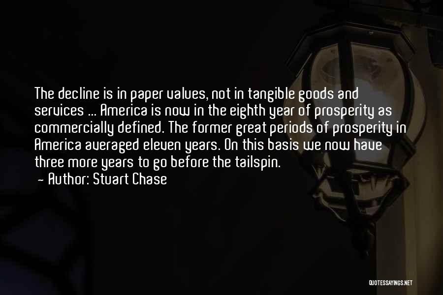 The Decline Of America Quotes By Stuart Chase